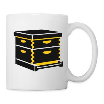 Ruche, apiculteur d’apiculture d’apiculture - Mug blanc - blanc - Droite