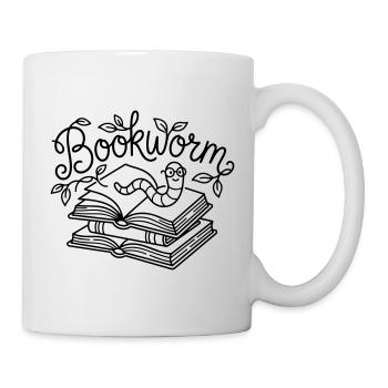 Bookworm - Mug - white - Right