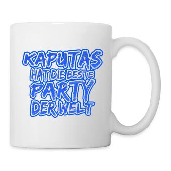Urlaub Kaputas - Tasse - Weiß - Rechts