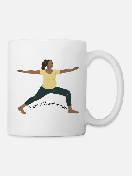 Warrior too the Right - Mug - white