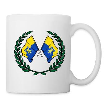 Couronne d’honneur de Zandvoort - Mug blanc - blanc - Droite
