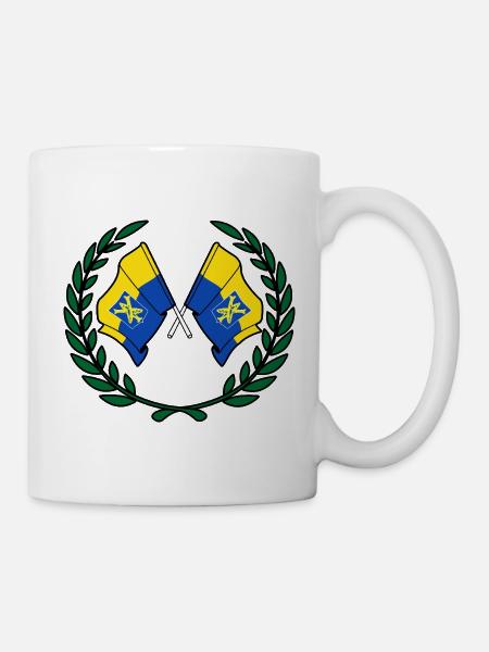 Zandvoort Ehrenkranz - Tasse - Weiß