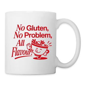 No Gluten No Problem Funny Flour - Mug - white - Right