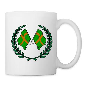 Coutume du Walking Crest - Mug blanc - blanc - Droite