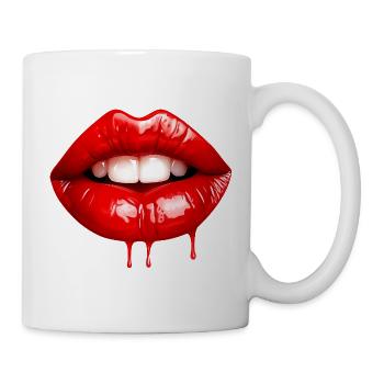 Lipps, Design #2 - Mug - white - Right
