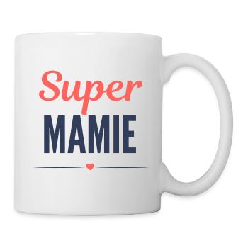 Humour Mamie Cadeau Grand-Mère Original - Mug blanc - blanc - Droite