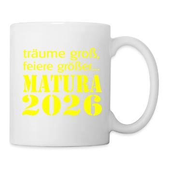  Matura 2026 - Tasse - Weiß - Rechts