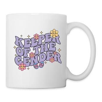 Révélation de sexe : Gardien de la baby shower de genre - Mug blanc - blanc - Droite