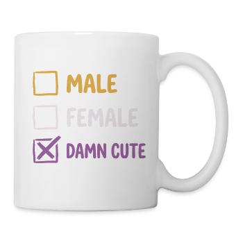 Pride Month LGBTQ - Non Binary, Gender-fluid - Mug - white - Right