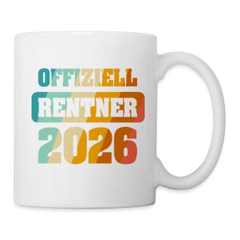 Official pension 2026 - Mug - white - Right