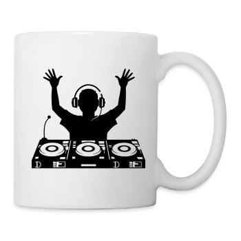 DJ Festival Party Icon - Mug blanc - blanc - Droite