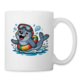 Cool seal - Mug - white - Right