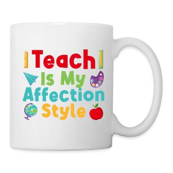 Pre K Teacher Affection Style Kindergarten Teacher - Tasse - Weiß - Rechts