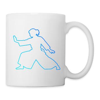Die Aikido-Meisterinnen und Aikido passen zusammen - Tasse - Weiß - Rechts
