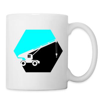 Excavator - Mug - white - Right