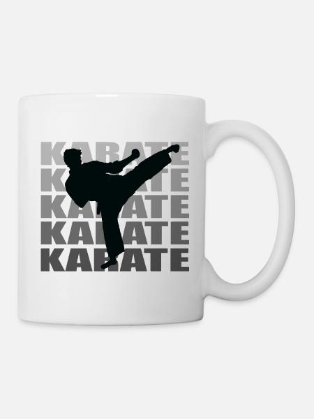 Karate - Tasse - Weiß