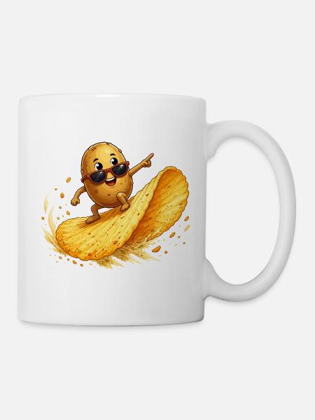 Chipsheld: Sonnen-Snack Surf - Mugg - vit