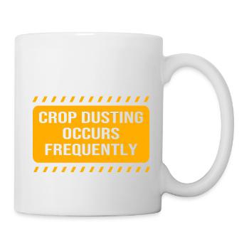 Pilote d’avion Crop Duster - Mug blanc - blanc - Droite