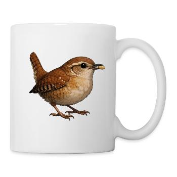Troglodyte - Mug blanc - blanc - Droite