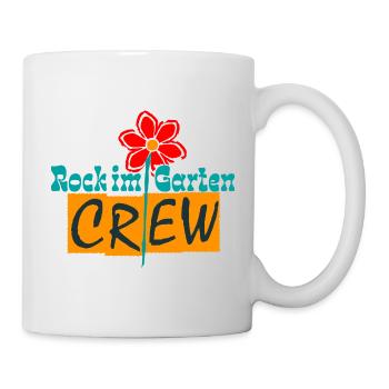 Rock in the Garden Crew – Gardener Flowers Design - Mug - white - Right