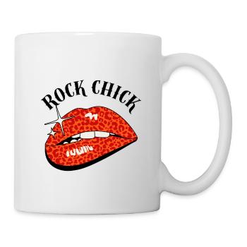 Leopard Lip Pop Art - Mug - white - Right