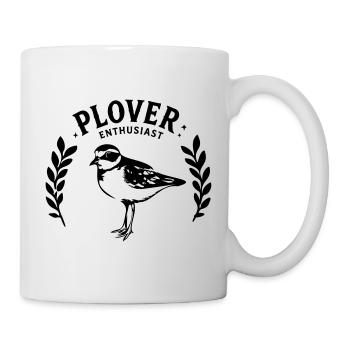 Plover Enthusiast Black Shorebird Birdwatching - Mug - white - Right