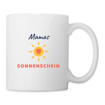 Mamas Sonnenschein - Tasse - Weiß - Rechts