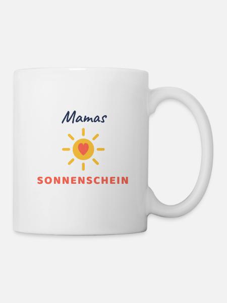 Mamas Sonnenschein - Tasse - Weiß