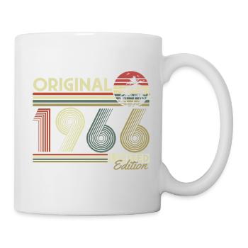 Anniversaire original vintage rétro vintage de 1966 - Mug blanc - blanc - Droite