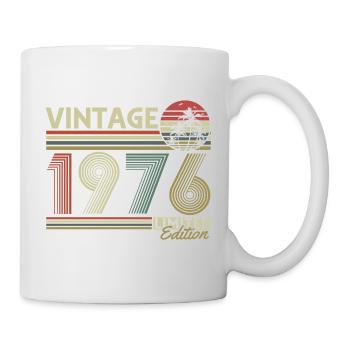 Millésime 1976 Vintage Cadeau d’anniversaire Rétro - Mug blanc - blanc - Droite