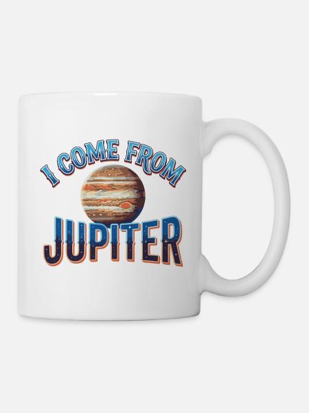 I Come From Jupiter - Mug - white