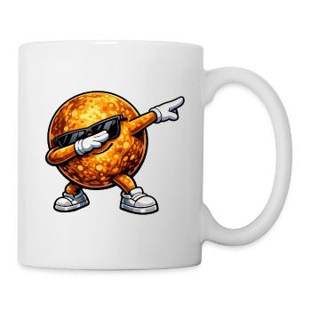 Tamponnage du mercure - Mug blanc - blanc - Droite