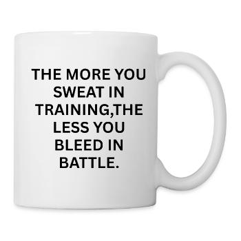 PTT LABS – Battle & Sweat Performance - Tasse - Weiß - Rechts