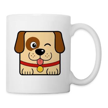 Dog - Mug - white - Right