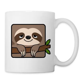 Paresse - Mug blanc - blanc - Droite
