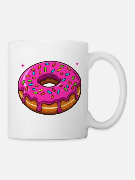 A hole full of happiness - Mug - white