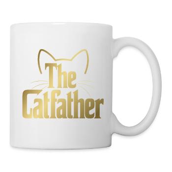 La Mafia du Parrain du Chat Chat - Mug blanc - blanc - Droite