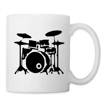 Batteur Batteur Batteur Offert - Mug blanc - blanc - Droite
