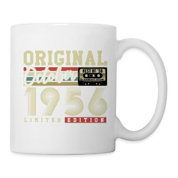 Original octobre 1956 – 70e anniversaire Rétro - Mug blanc - blanc - Droite
