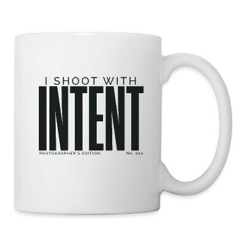 I Shoot With Intent | Photographer's Edition - Mug - white - Right