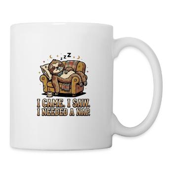 Brauchte ein Nickerchen - Tasse - Weiß - Rechts
