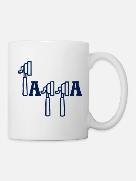 Schwedischer Kaffeepapa - Tasse - Weiß