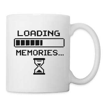 Ladeprozess Erinnerungen - Tasse - Weiß - Rechts