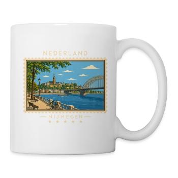 Nederland Nijmegen Vintage Reisem - Tasse - Weiß - Rechts