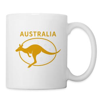 Australia - Australien - Down Under - Koala - Tasse - Weiß - Rechts