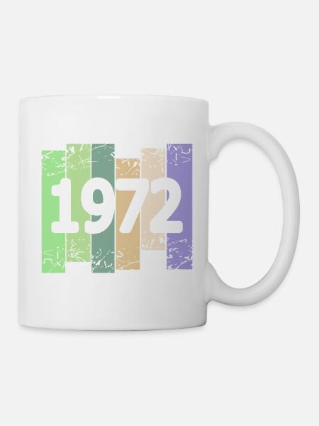 Artwork 1972 - Tasse - Weiß