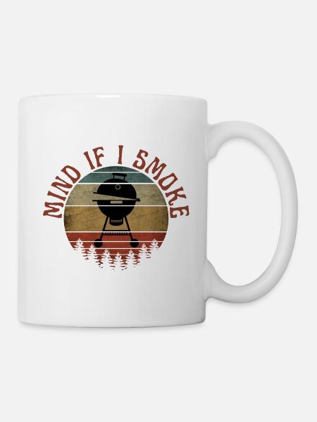 DARF ICH RAUCHEN - Tasse - Weiß
