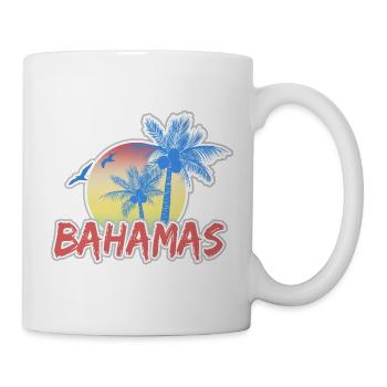 Bahamas - Tasse - Weiß - Rechts
