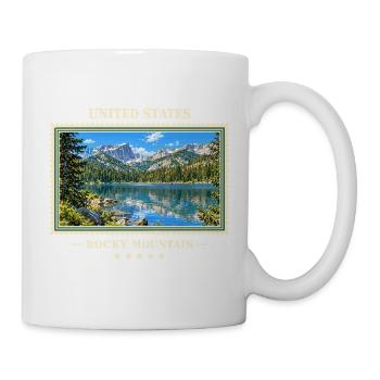 Vereinigte Staaten Rocky Mountain Nationalpark - Tasse - Weiß - Rechts