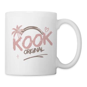 Kook Original Boho Beach Palmenpastell - Tasse - Weiß - Rechts